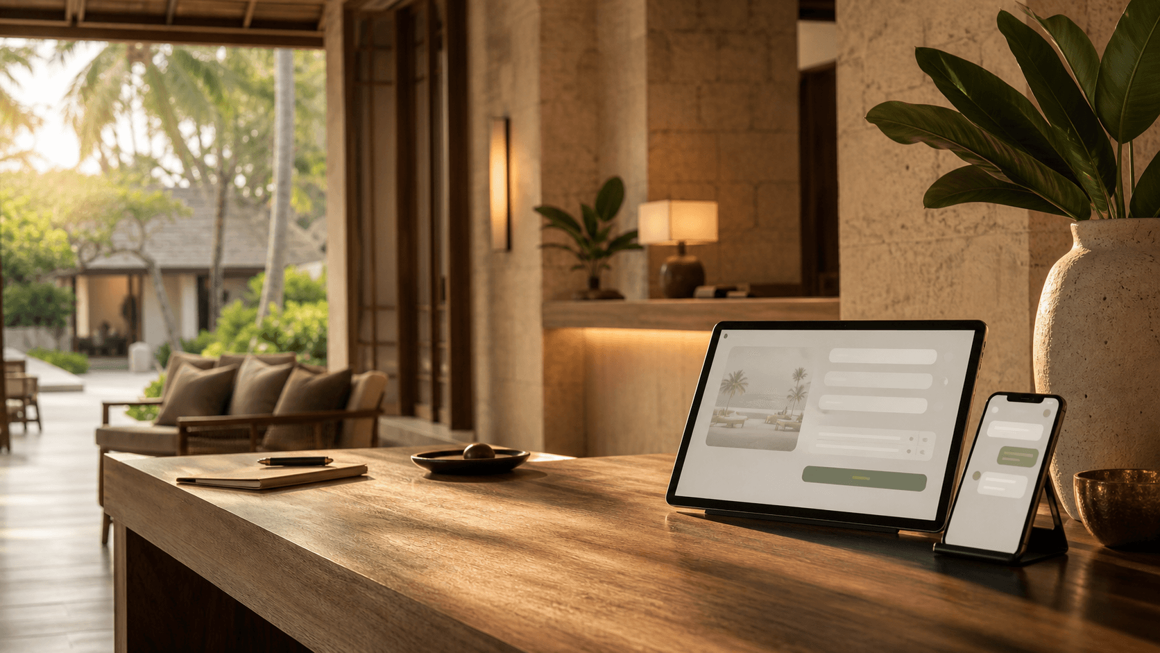 Guest acquisition system across website, phone, and inquiry cards